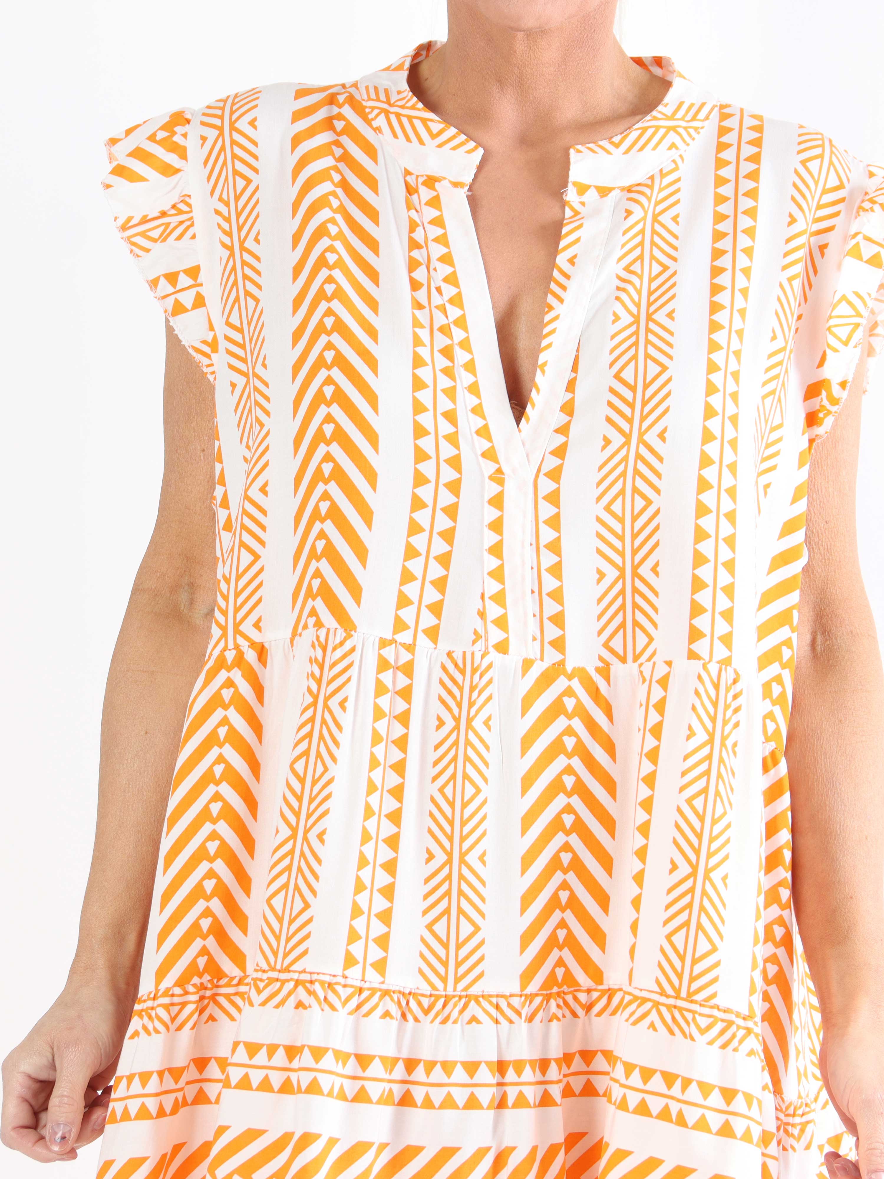 Samiya - Söt klänning i plusstorlek med motiv